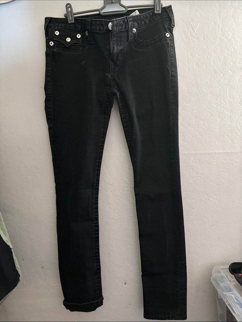 Women's Black Slim Stretch Jeans